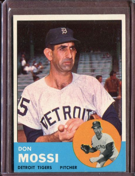 1963 Topps 530 Don Mossi EX #D6001