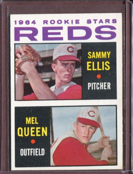 1964 Topps 33 Rookie Stars Sammy Ellis/Mel Queen EX #D6027