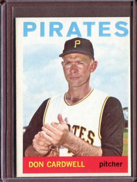 1964 Topps 417 Don Cardwell EX #D6124