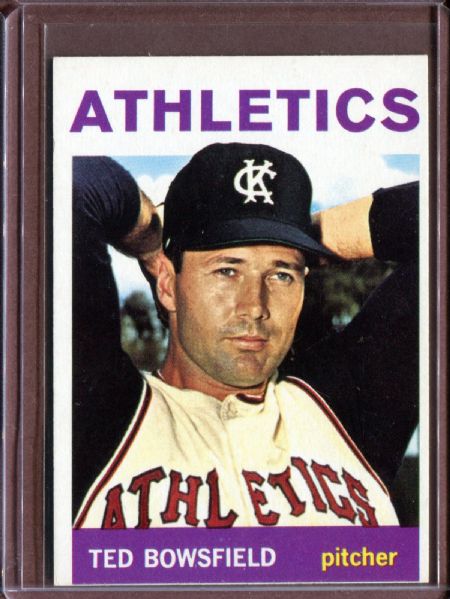 1964 Topps 447 Ted Bowsfield EX #D6130