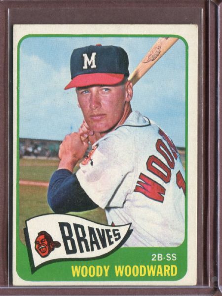 1965 Topps 487 Woody Woodward EX #D6509