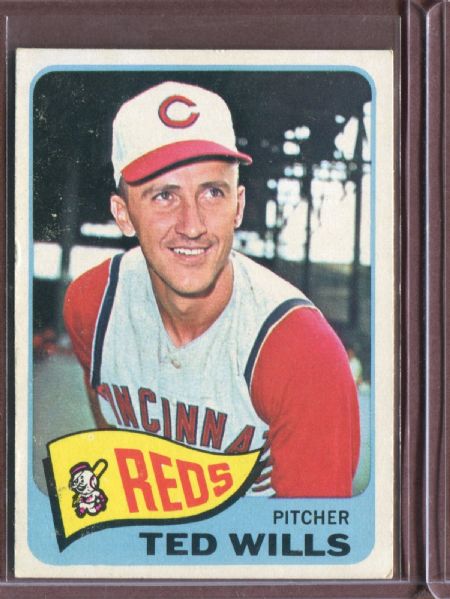 1965 Topps 488 Ted Wills EX #D6510