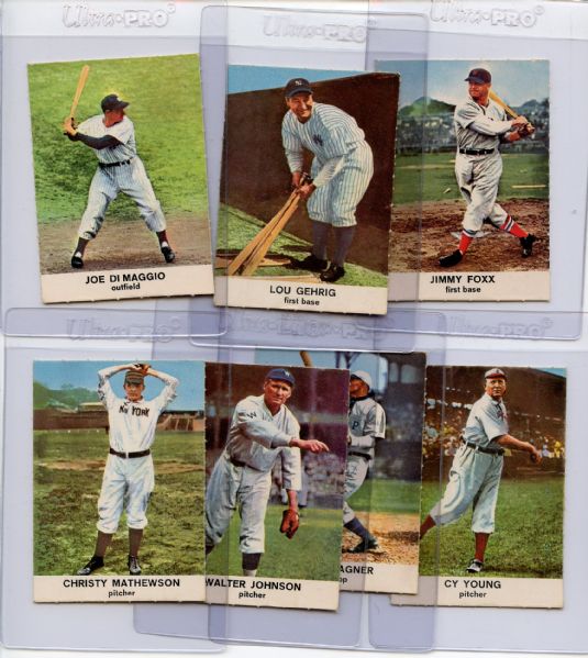 1961 Golden Press Baseball Set w/ PSA 2 Graded - High Grade