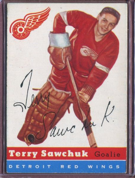 1954 Topps 58 Terry Sawchuk EX #D141430