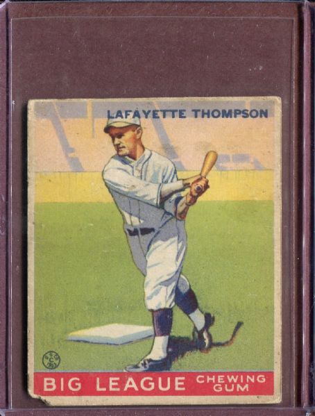 1933 Goudey 13 Fresco Thompson RC GOOD #D175073