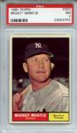 1961 Topps 300 Mickey Mantle PSA NM 7