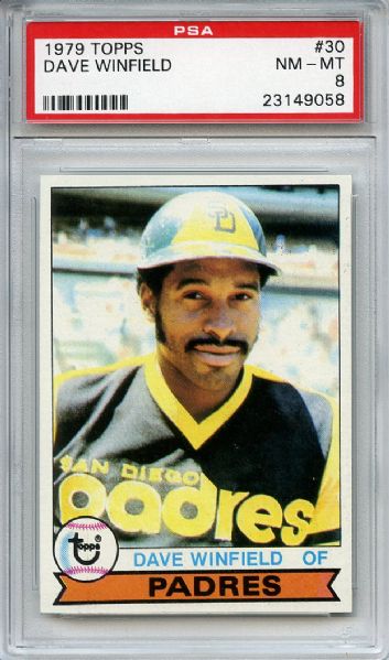 1979 Topps 30 Dave Winfield PSA NM-MT 8