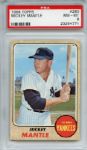 1968 Topps 280 Mickey Mantle PSA NM-MT 8