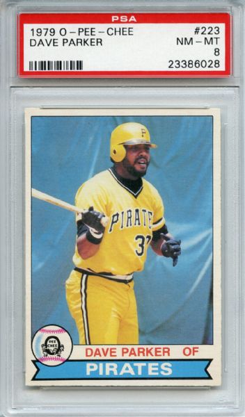 1979 O-Pee-Chee 223 Dave Parker PSA NM-MT 8
