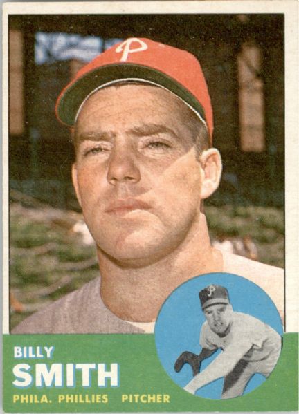 1963 Topps 241 Billy Smith RC NM #D252183