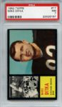 1962 Topps 17 Mike Ditka RC PSA NM 7
