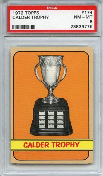 1972 Topps 174 Calder Trophy PSA NM-MT 8