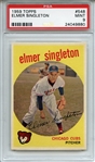 1959 Topps 548 Elmer Singleton PSA MINT 9