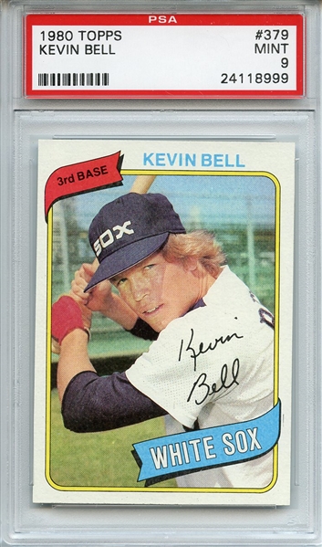 1980 Topps 379 Kevin Bell PSA MINT 9
