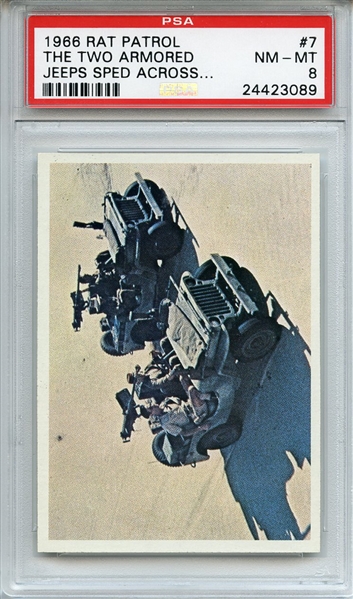 1966 Rat Patrol 7 The Two Armored PSA NM-MT 8