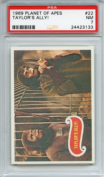 1969 Planet of the Apes 22 Taylor's Ally! PSA NM 7