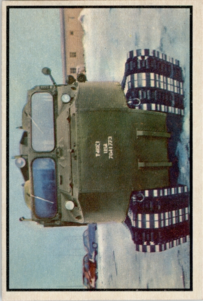 1954 Bowman Power for Peace 52 New Amphibious Carrier NM #D293899