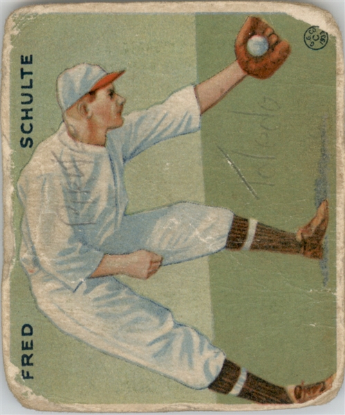 1933 Goudey 112 Fred Schulte RC POOR #D294033