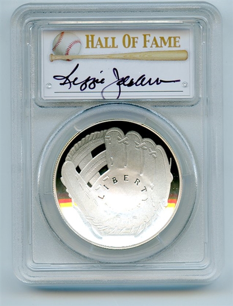 2014 P $1 Baseball HOF Silver Commemorative Signed by Reggie Jackson PCGS PR70DCAM 