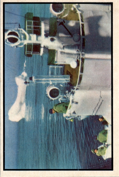 1954 Bowman Power for Peace 1 Iceberg Patrol EX-MT #D372994