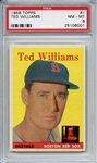 1958 Topps 1 Ted Williams PSA NM-MT 8