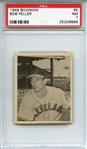 1948 Bowman 5 Bob Feller RC PSA NM 7