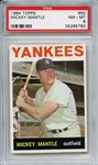 1964 Topps 50 Mickey Mantle PSA NM-MT 8