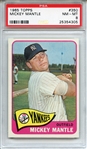 1965 Topps 350 Mickey Mantle PSA NM-MT 8