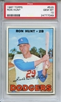 1967 Topps 525 Ron Hunt PSA GEM MT 10