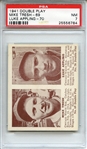 1941 Double Play Mike Tresh-69/Luke Appling-70 PSA NM 7