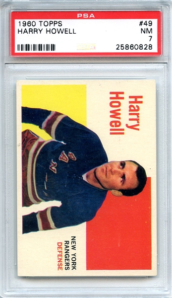 1960 Topps 49 Harry Howell PSA NM 7