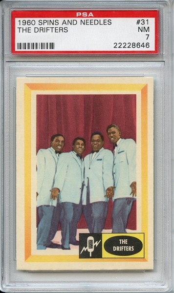 1960 SPINS AND NEEDLES 31 THE DRIFTERS PSA NM 7