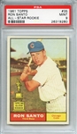 1961 TOPPS 35 RON SANTO ALL-STAR ROOKIE RC PSA MINT 9