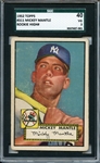1952 TOPPS 311 MICKEY MANTLE RC SGC VG 40 / 3
