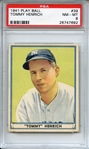 1941 PLAY BALL 39 TOMMY HENRICH PSA NM-MT 8