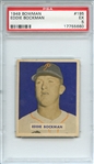1949 BOWMAN 195 EDDIE BOCKMAN PSA EX 5
