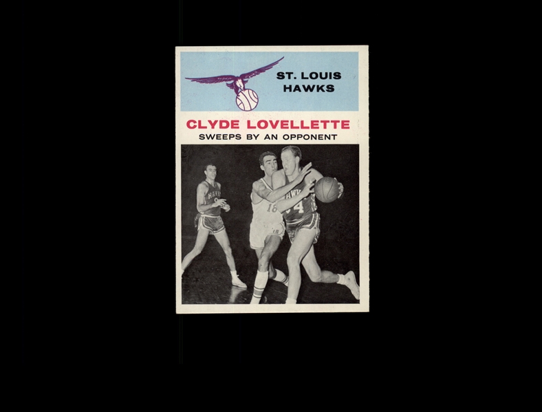 1961 Fleer 58 Clyde Lovellette IA EX #D578873