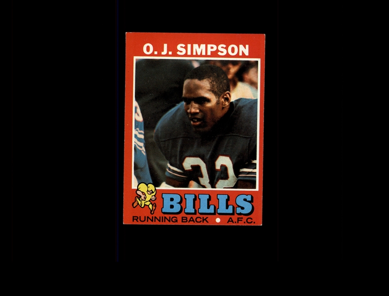 1971 Topps 260 O.J.Simpson EX-MT #D581571