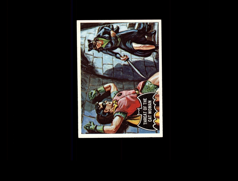 1966 Topps Batman 31 Threat of the Cat Woman EX-MT #D581659