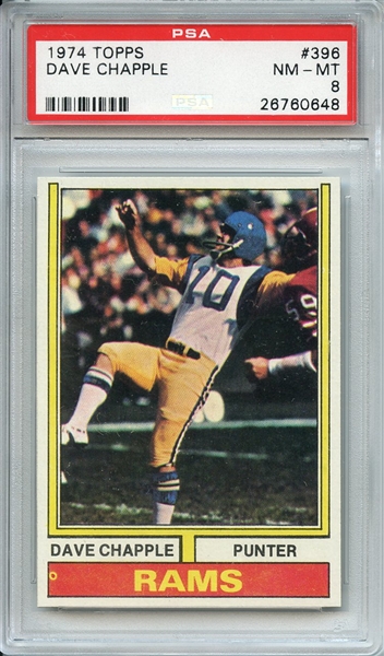 (17) DIFFERENT 1970'S TOPPS FOOTBALL CARD LOT ALL PSA GRADED