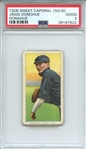 1909-11 T206 SWEET CAPORAL 150/30 JIGGS DONOHUE DONAHUE PSA GOOD 2