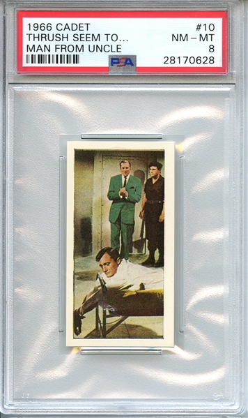 1966 CADET MAN FROM UNCLE 10 THRUSH SEEM TO... MAN FROM UNCLE PSA NM-MT 8