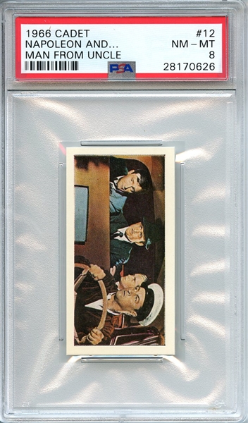 1966 CADET MAN FROM UNCLE 12 NAPOLEON AND... MAN FROM UNCLE PSA NM-MT 8