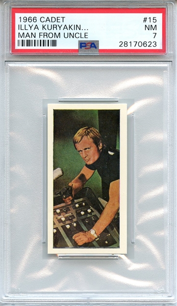 1966 CADET MAN FROM UNCLE 15 ILLYA KURYAKIN... MAN FROM UNCLE PSA NM 7