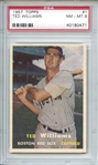 1957 TOPPS 1 TED WILLIAMS PSA NM-MT 8