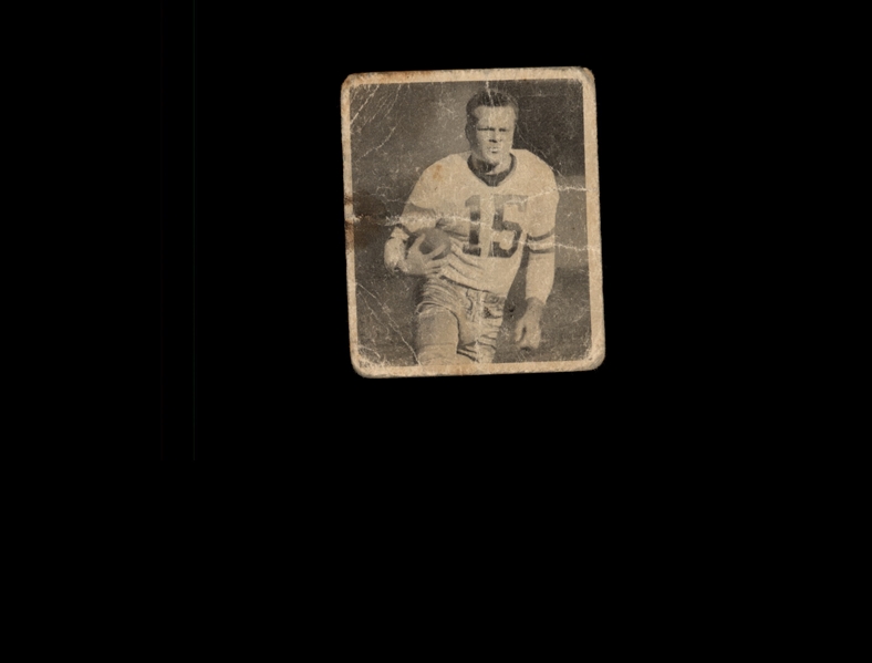 1948 Bowman 7 Steve Van Buren RC POOR #D584899