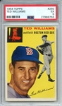 1954 TOPPS 250 TED WILLIAMS PSA EX 5