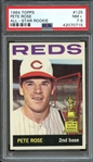 1964 TOPPS 125 PETE ROSE ALL-STAR ROOKIE PSA NM+ 7.5