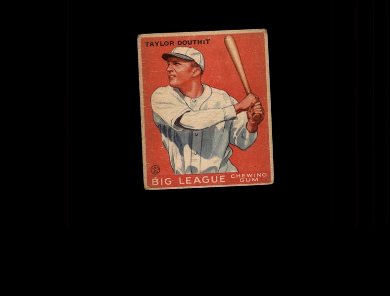 1933 Goudey 40 Taylor Douthit RC VG #D937935
