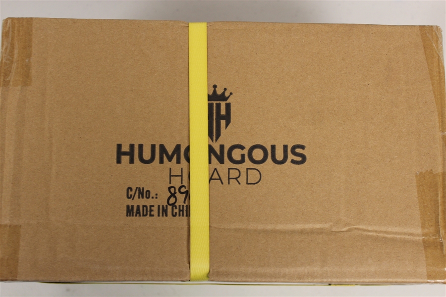 (500) Humongous Hoard Semi Rigid Size 6 Sportscaster Postcard Oversize 5 3/4 x 8